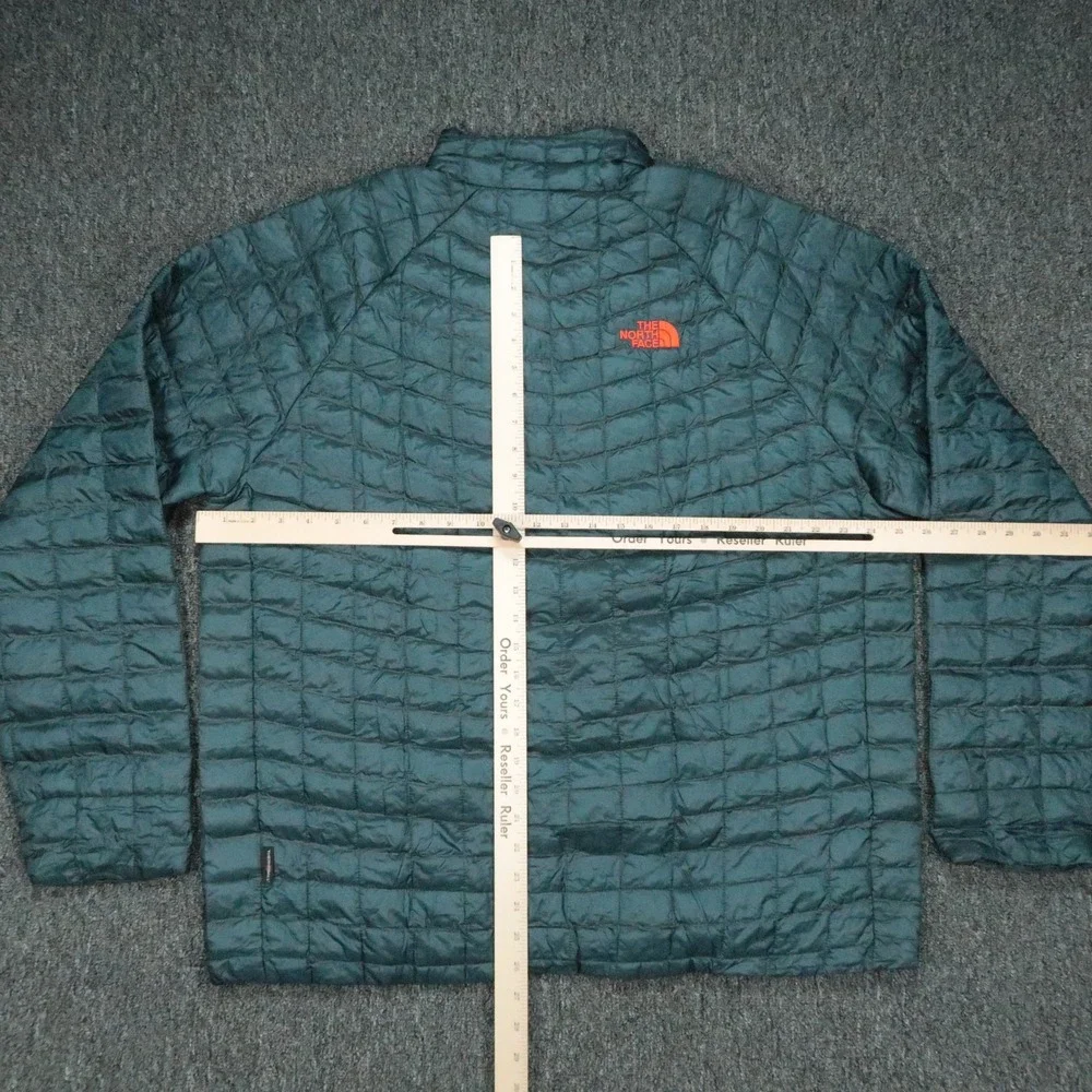 The‎ North Face Jacket Mens XL Blue ThermoBall Insulated Quilted Puffer Outdoor